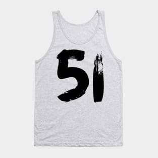 Number 51 Tank Top